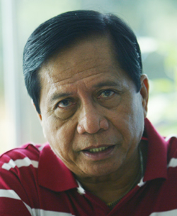 Mindanao Development Authority Chair Jesus Dureza. Mindanews File Photo by Keith Bacongco