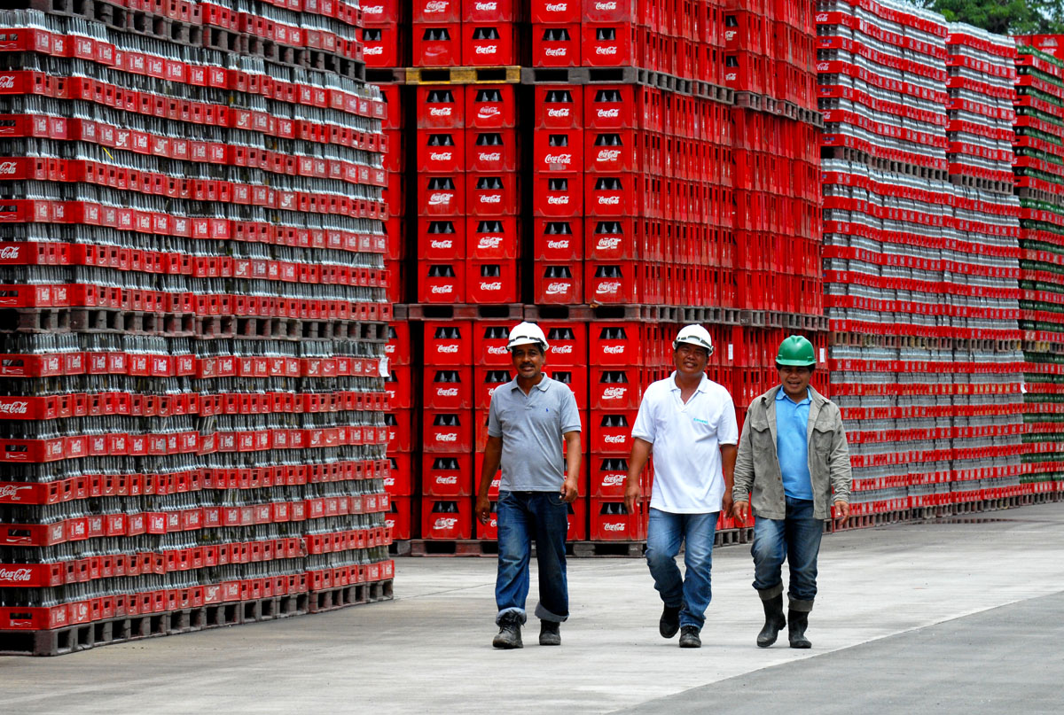 Завод Кока кола в Мексике