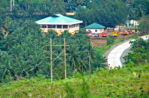The office of Taganito Mining Corporation in Claver town, Surigao del Norte in this file photo taken on Feb. 14, 2009. Communist rebels attacked the firm and two other mining corporations on Monday, October 3, 2011, killing four guards. Two company officials were also abducted. The rebels also set fire several heavy mining equipments. Taganito Mining Corporation is a major mining firm in the country. MindaNews file photo by Carolyn Arguillas
