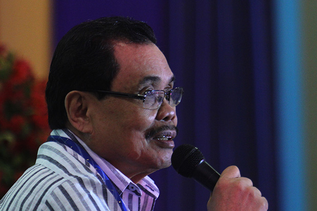 MILF peace panel chair Mohagher Iqbal. Mindanews Photo by Keith Bacongco