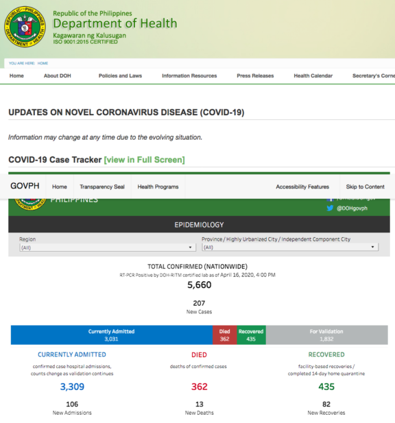 Screenshot 2020 04 16 Department of Health website e1587032769483