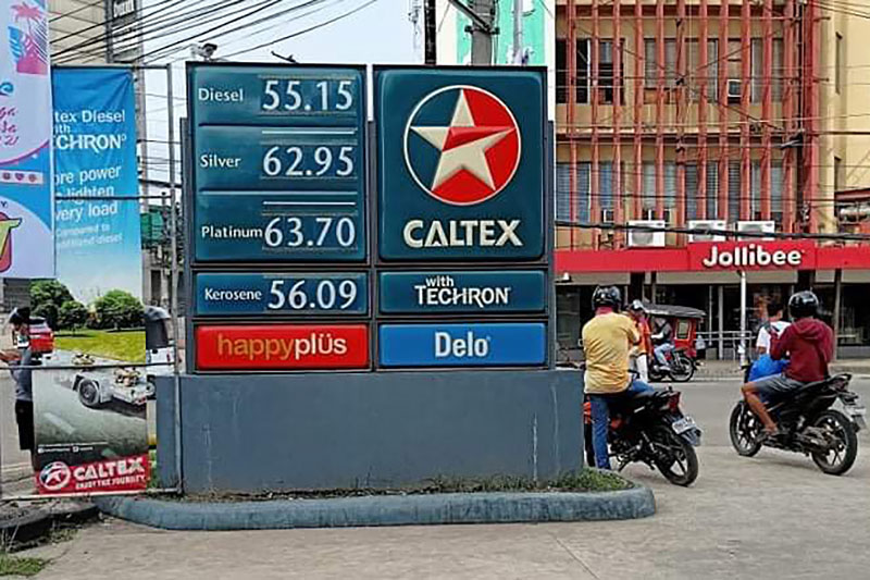 Fuel prices in Zamboanga City remain higher than in other areas of Mindanao