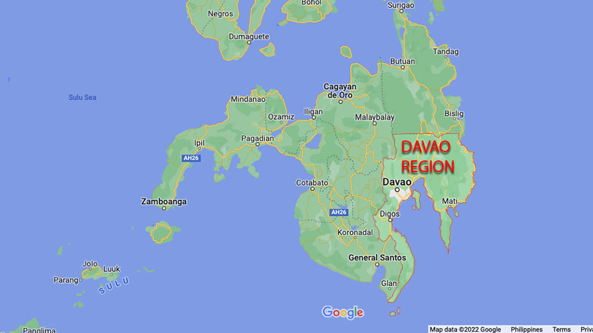 31davaoregion map 2022